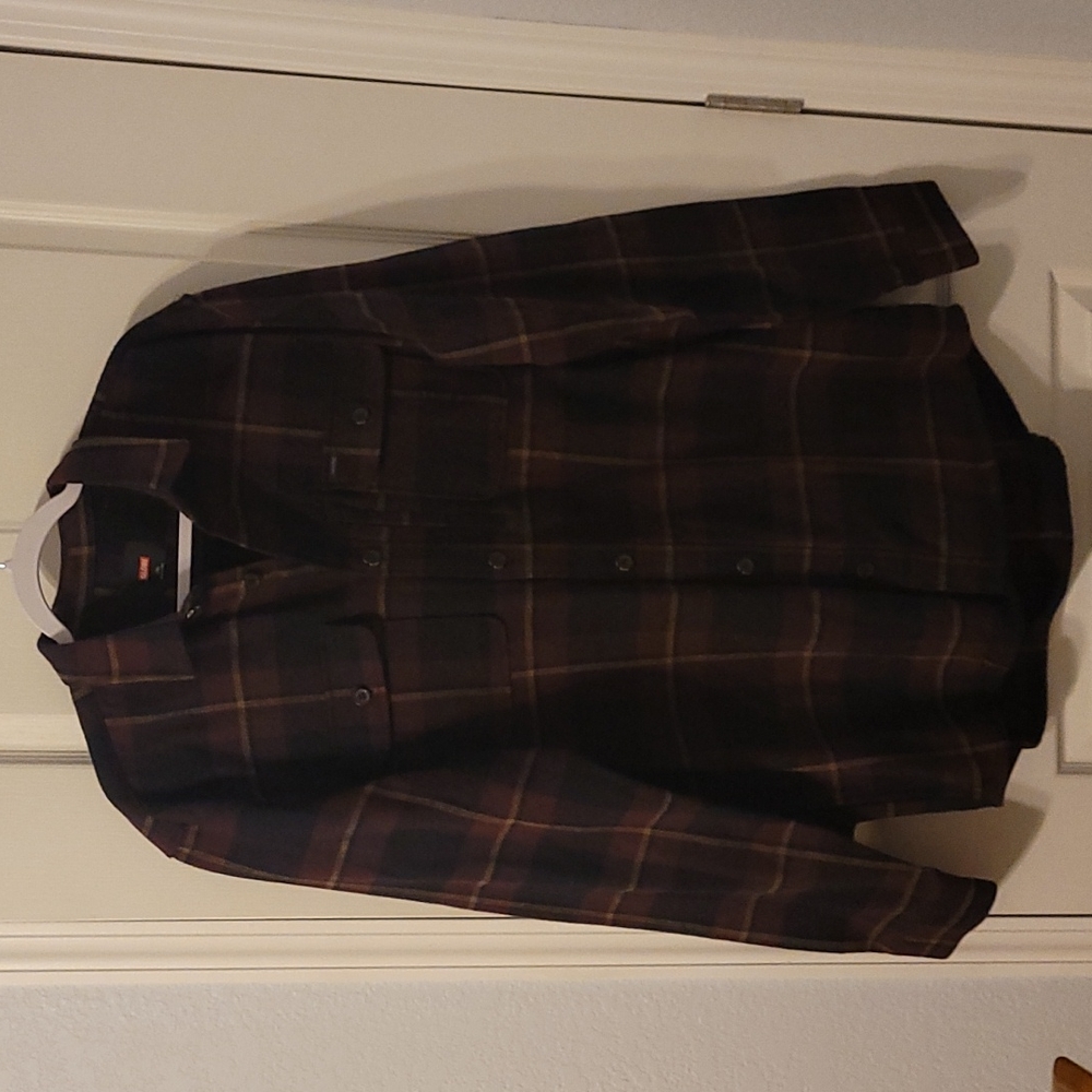 Men's Globe Flannel Shirt